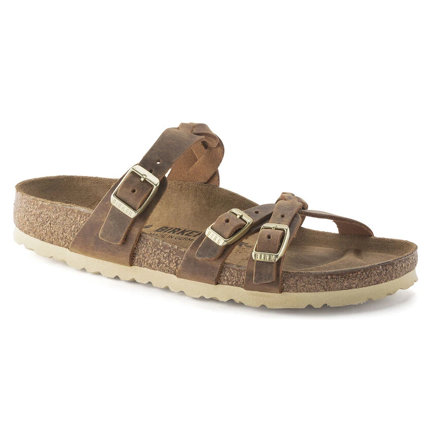 Birkenstock Franca Braid Oiled Leather