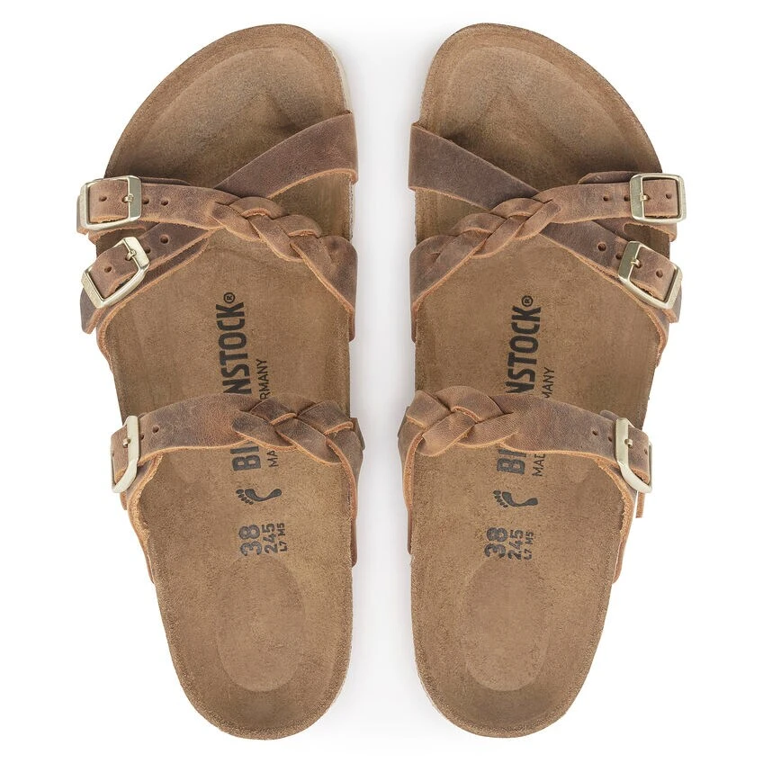 Birkenstock Franca Braid Oiled Leather - Image 6