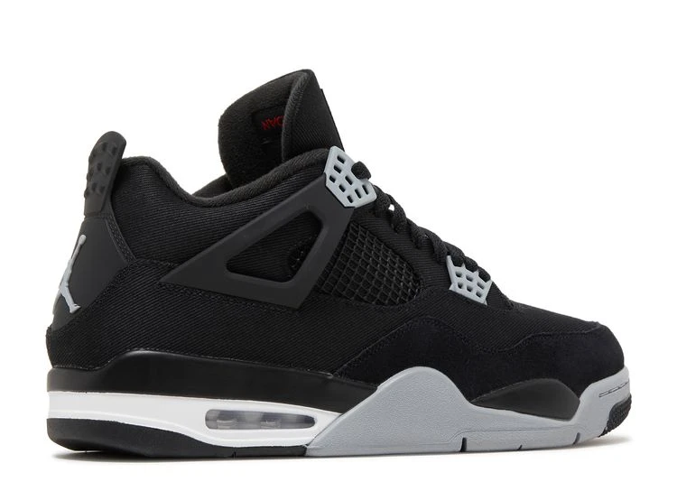 Air Jordan 4 Retro SE 'Black Canvas' - Image 3