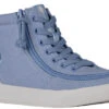 FINAL SALE - Blue Gingham BILLY Classic Lace High Tops