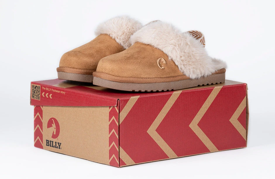 Chestnut BILLY Cozy Sling Scuff - Image 6