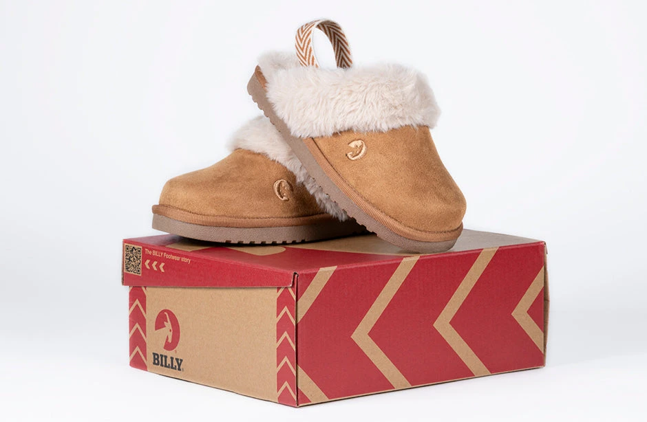 Chestnut BILLY Cozy Sling Scuff - Image 8