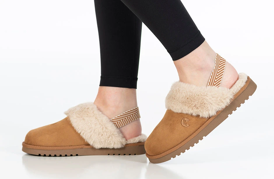 Chestnut BILLY Cozy Sling Scuff - Image 9