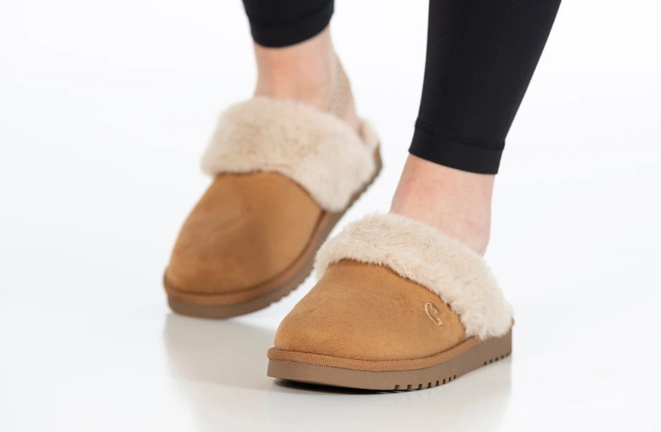 Chestnut BILLY Cozy Sling Scuff - Image 10