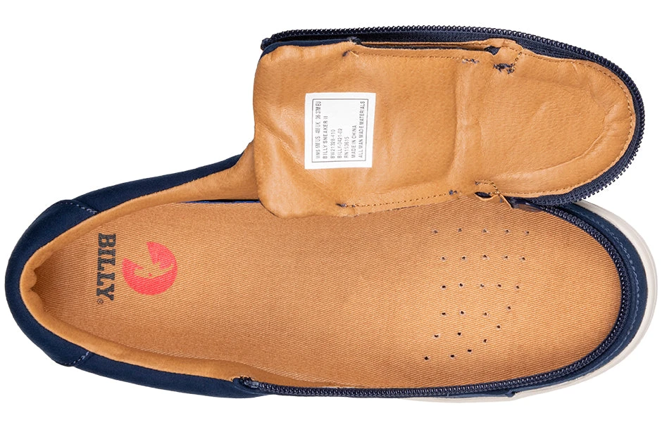 FINAL SALE - Women's Navy BILLY Sneaker Low Tops - Image 4