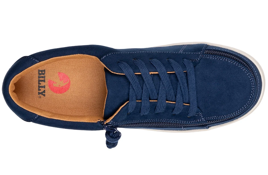 FINAL SALE - Women's Navy BILLY Sneaker Low Tops - Image 3