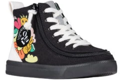 UNI Love Black Multi BILLY Classic Lace High Tops
