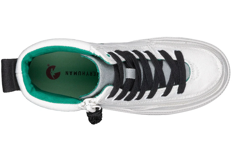 UNI Love White Multi BILLY Classic Lace High Tops - Image 4