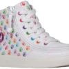 Rainbow Polka BILLY Classic Lace High Tops